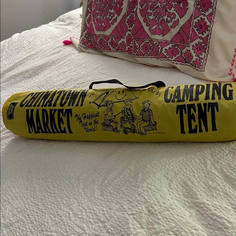 Chinatown Market Yellow Camping Tent - Picture 2 of 4